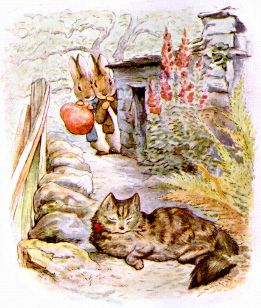 THE TALE OF BENJAMIN BUNNY BY BEATRIX POTTER