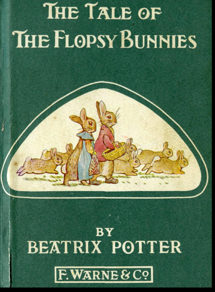 THE TALE OF THE FLOPSY BUNNIES BY BEATRIX POTTER