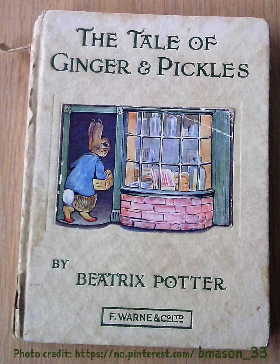 THE TALE OF Ginger & Pickles & Captain Carrot BY BEATRIX POTTER